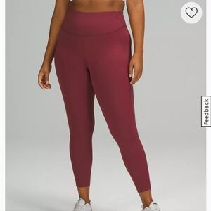 Lululemon Base Pace HR 25" Leggings Womens 6